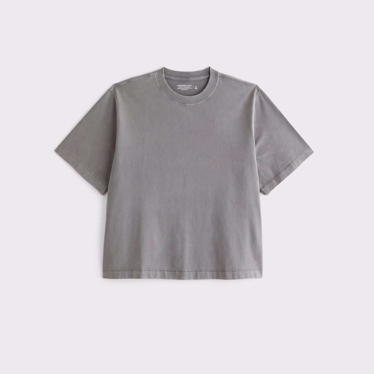 Abercrombie Premium Heavyweight Cropped Tee