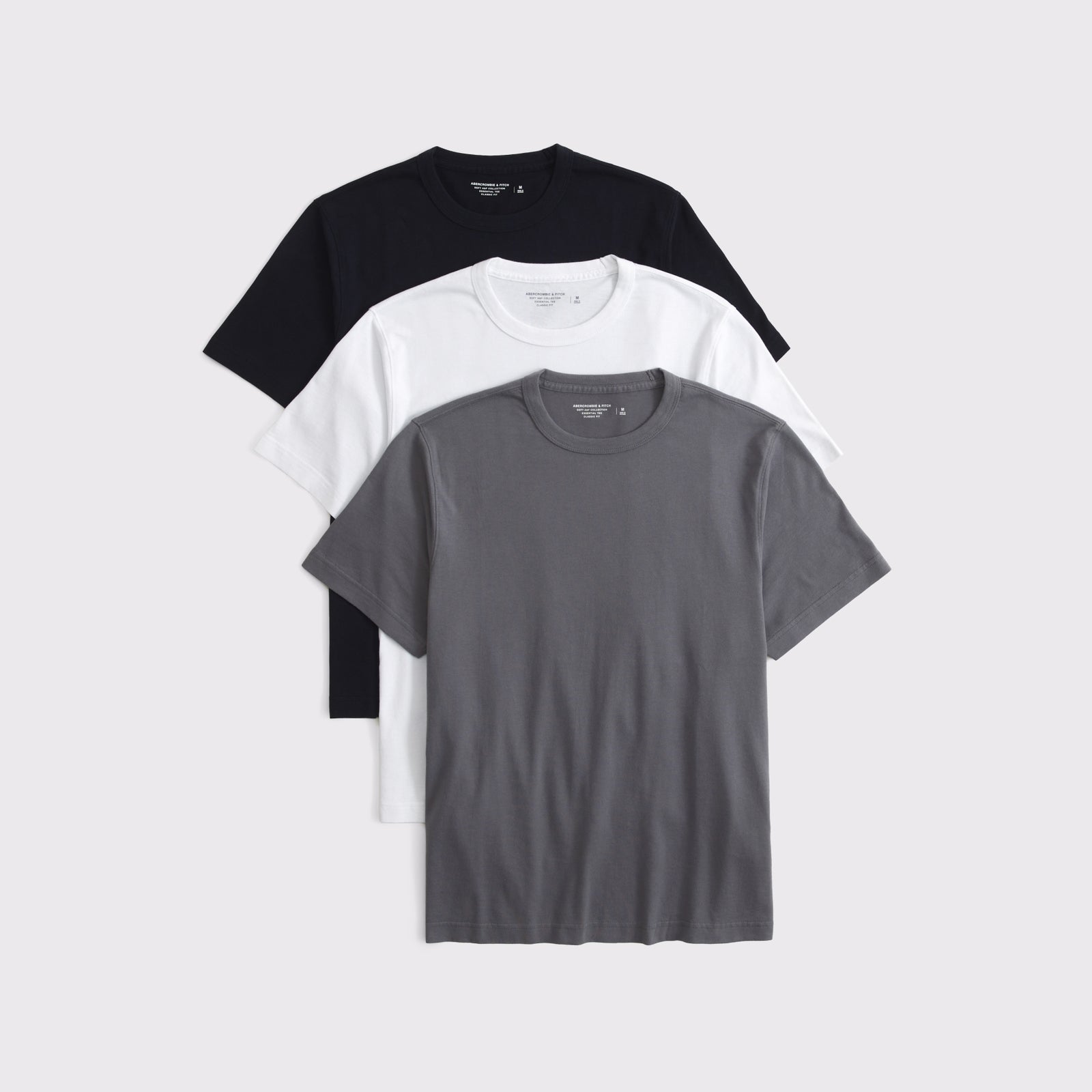 Abercrombie 3-Pack Classic Essential Tees