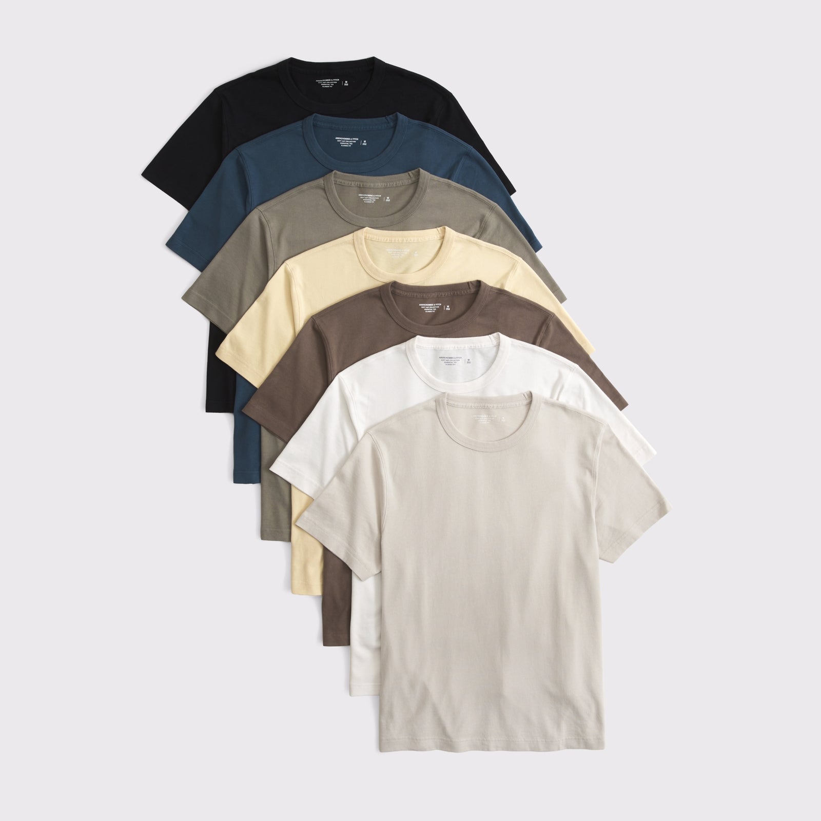 Abercrombie 7-Pack Classic Essential Tees