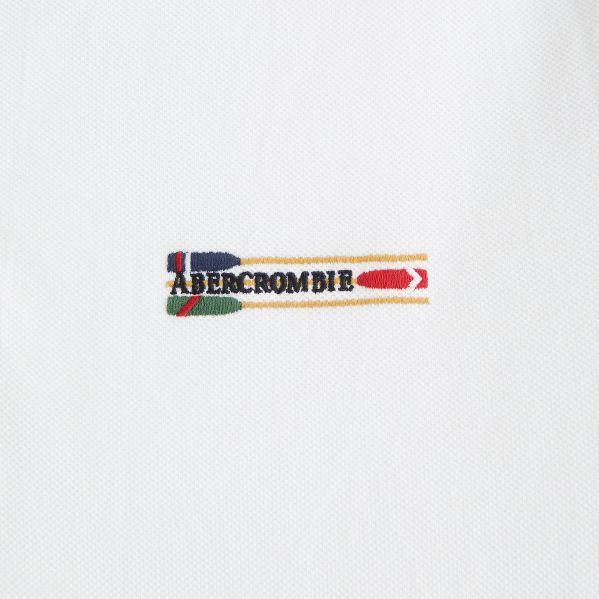 Abercrombie 100% Cotton Icon Pique Polo