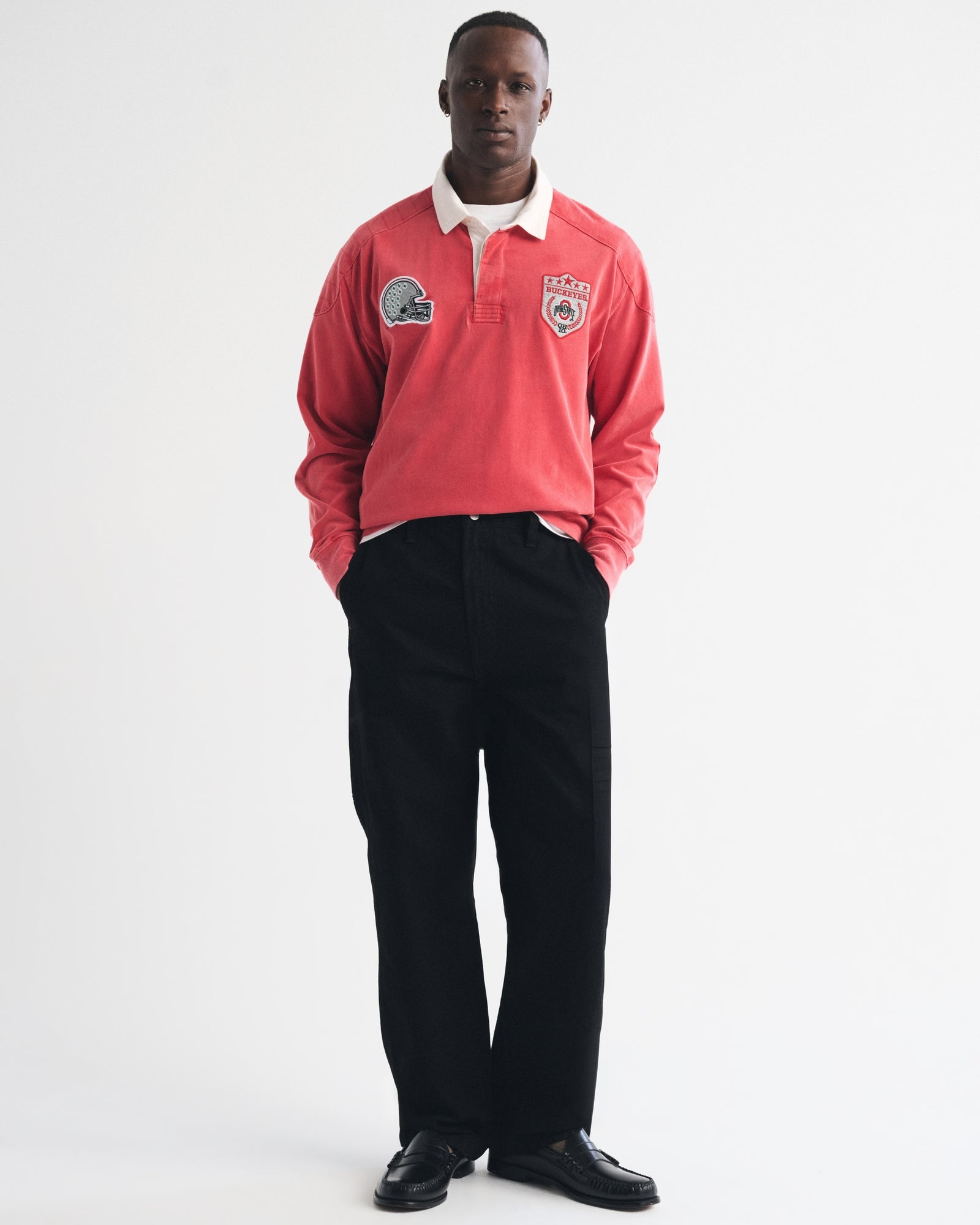 Abercrombie Premium Heavyweight Rugby Polo