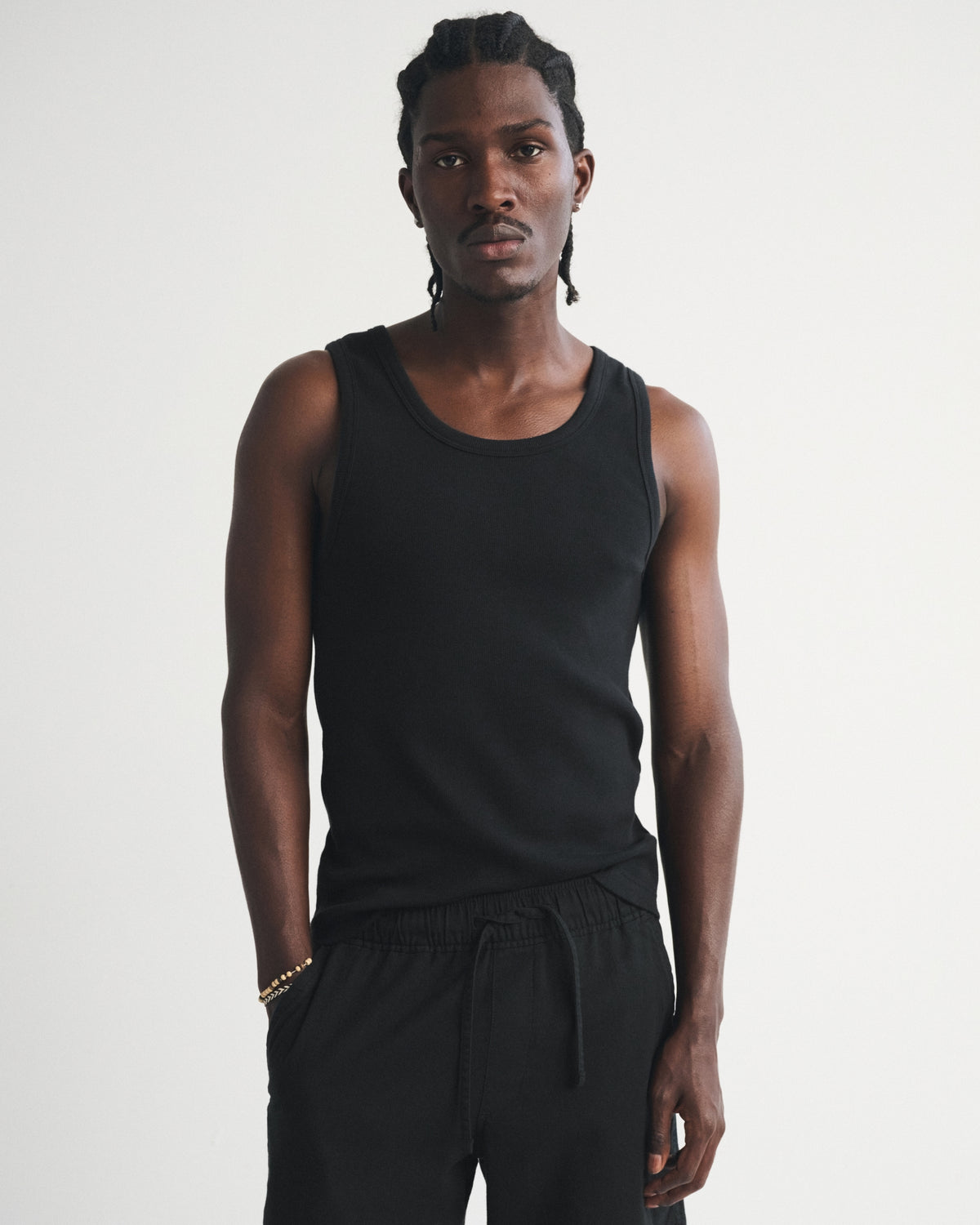 Abercrombie Essential Slim Ribbed Tank