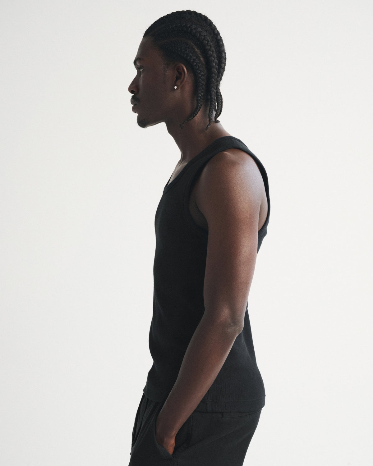 Abercrombie Essential Slim Ribbed Tank