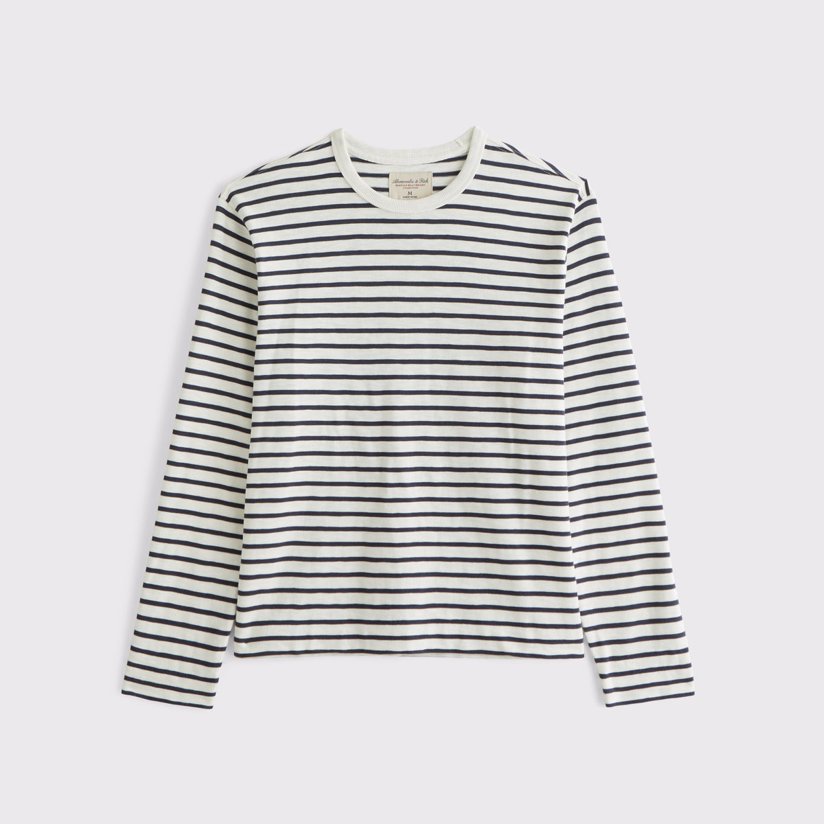 Abercrombie Long-Sleeve Heritage Heavyweight Tee