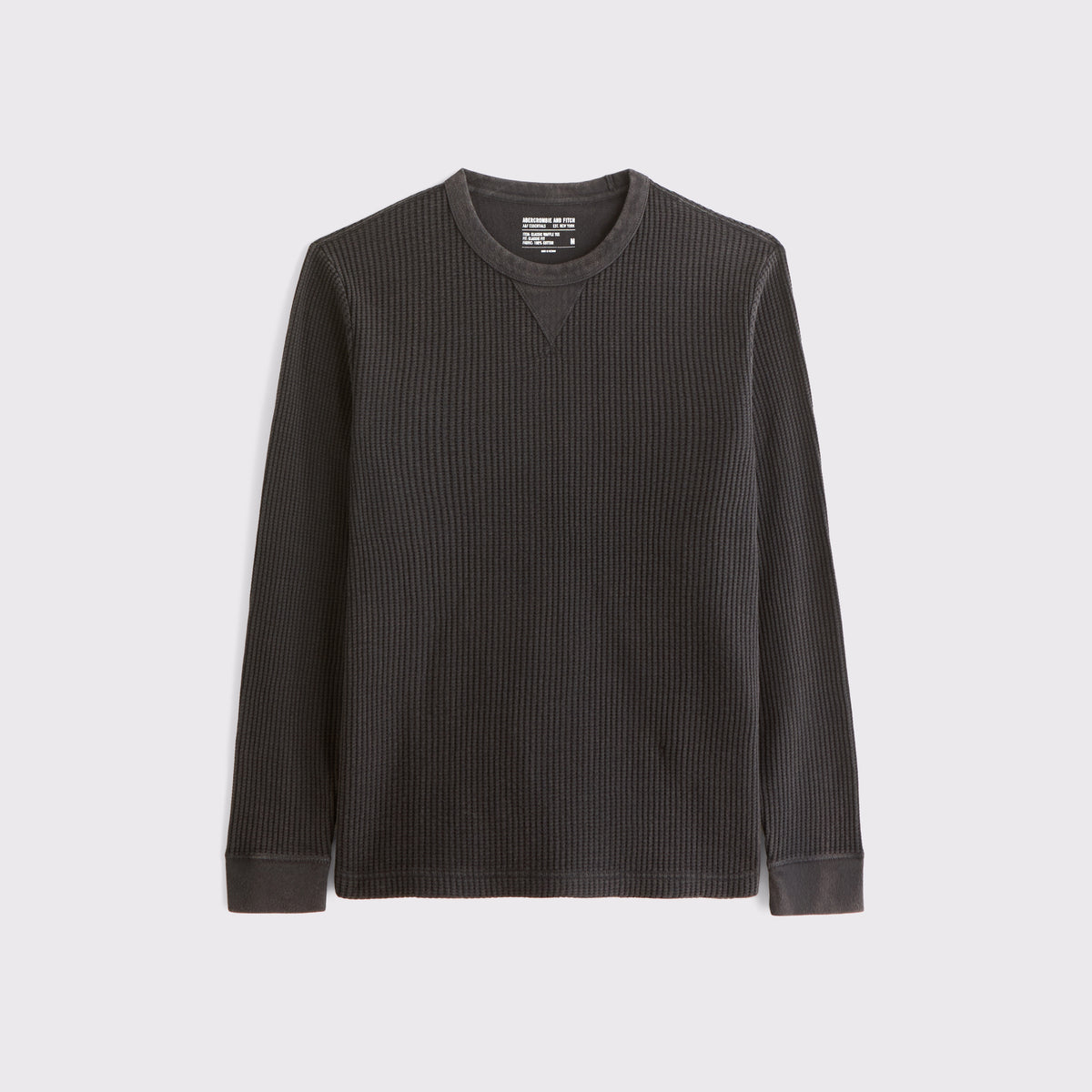 Abercrombie Long-Sleeve Classic Waffle Tee