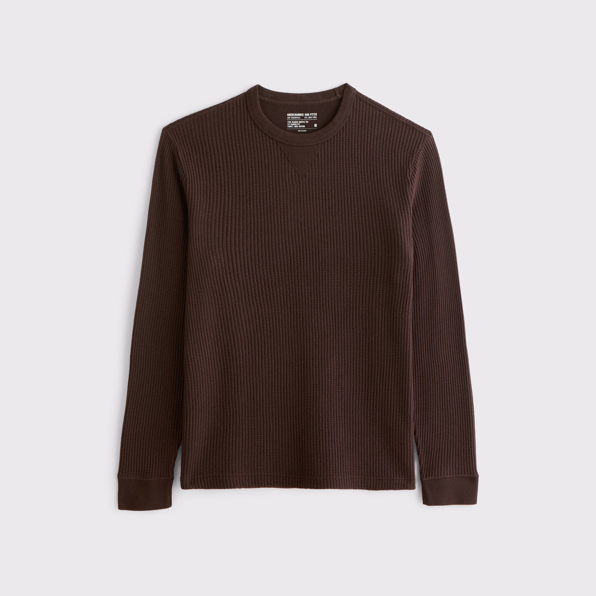 Abercrombie Long-Sleeve Classic Waffle Tee