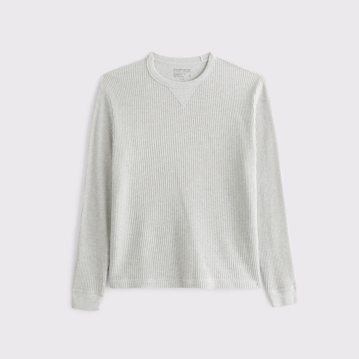 Abercrombie Long-Sleeve Classic Waffle Tee