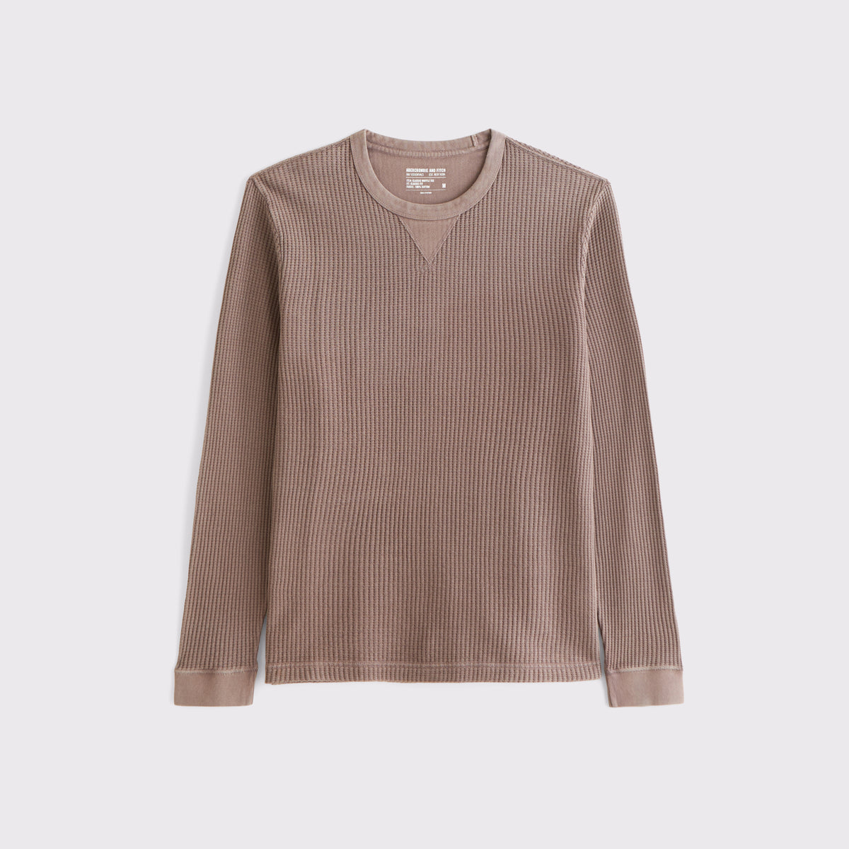 Abercrombie Long-Sleeve Classic Waffle Tee