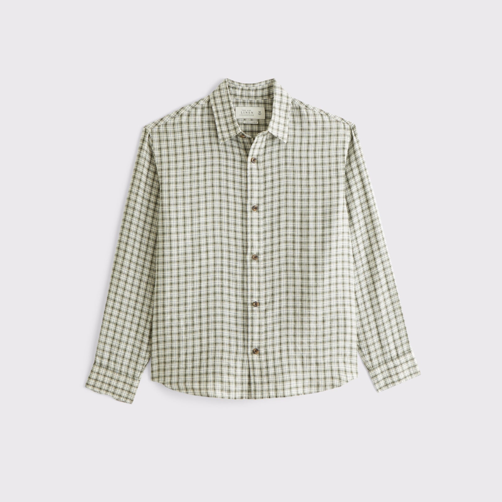 Abercrombie 100% Linen Button-Up Shirt