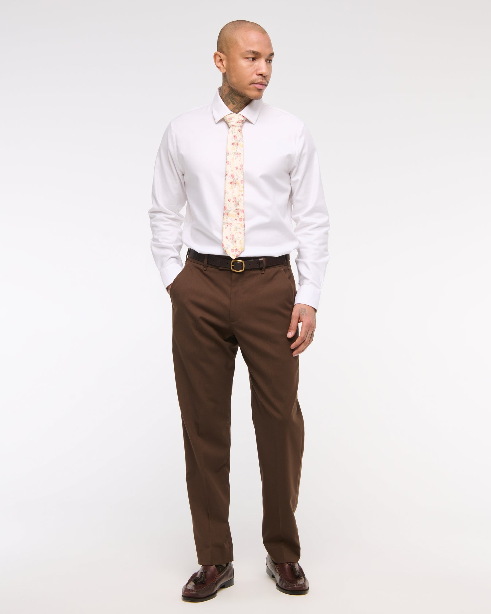 Abercrombie A&F Collins Slim Stretch Suiting Shirt