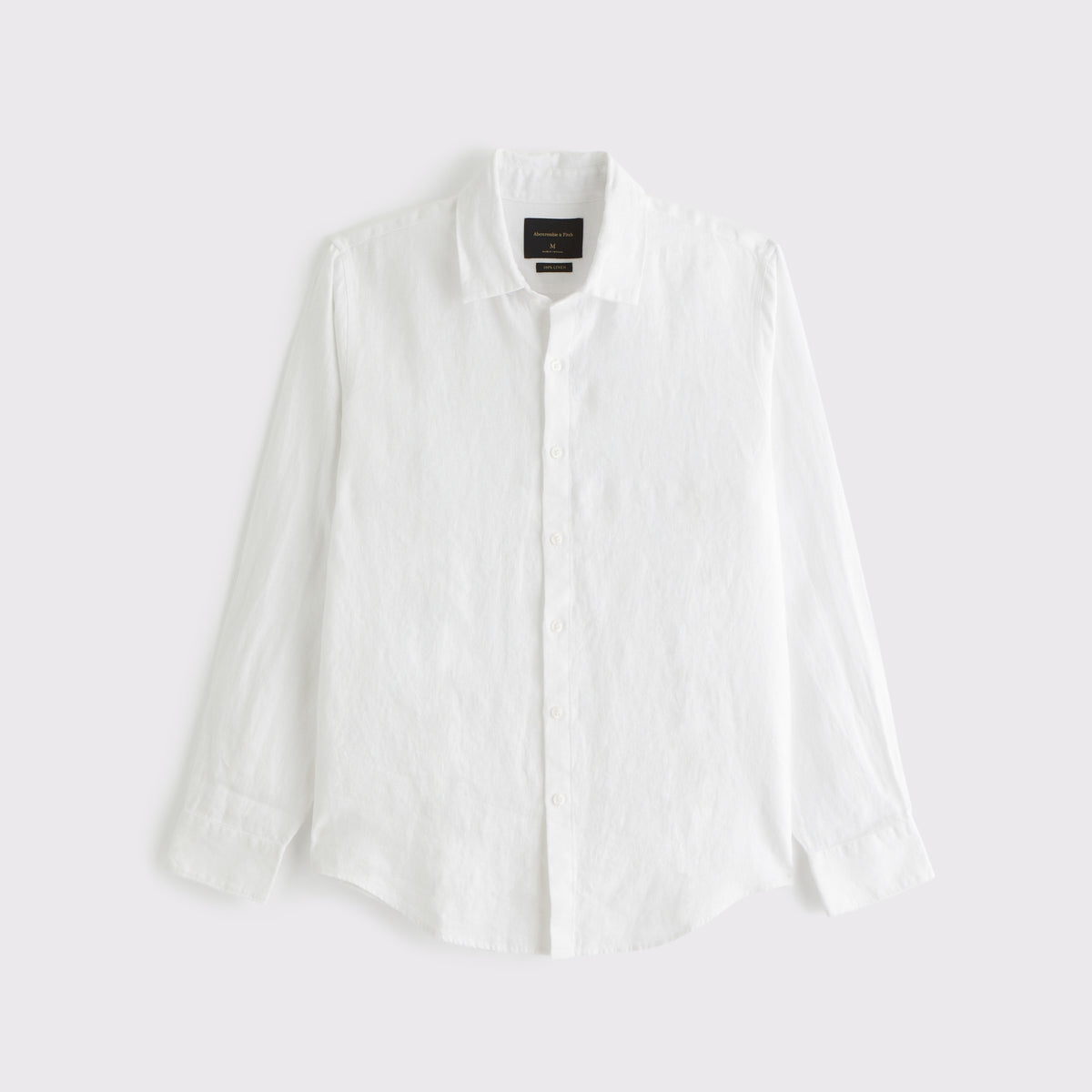 Abercrombie the A&F Collins Linen-Blend Shirt