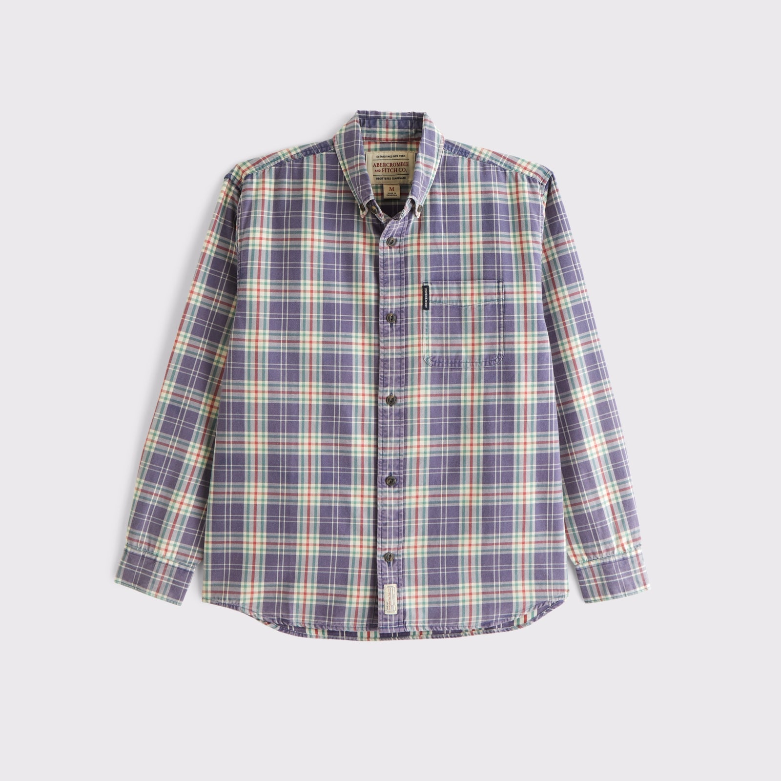Abercrombie Plaid Button-Up Shirt