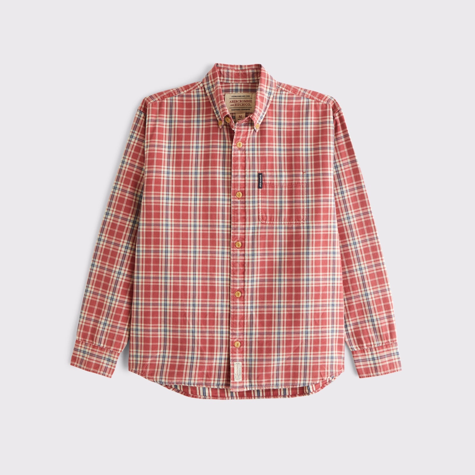 Abercrombie Plaid Button-Up Shirt