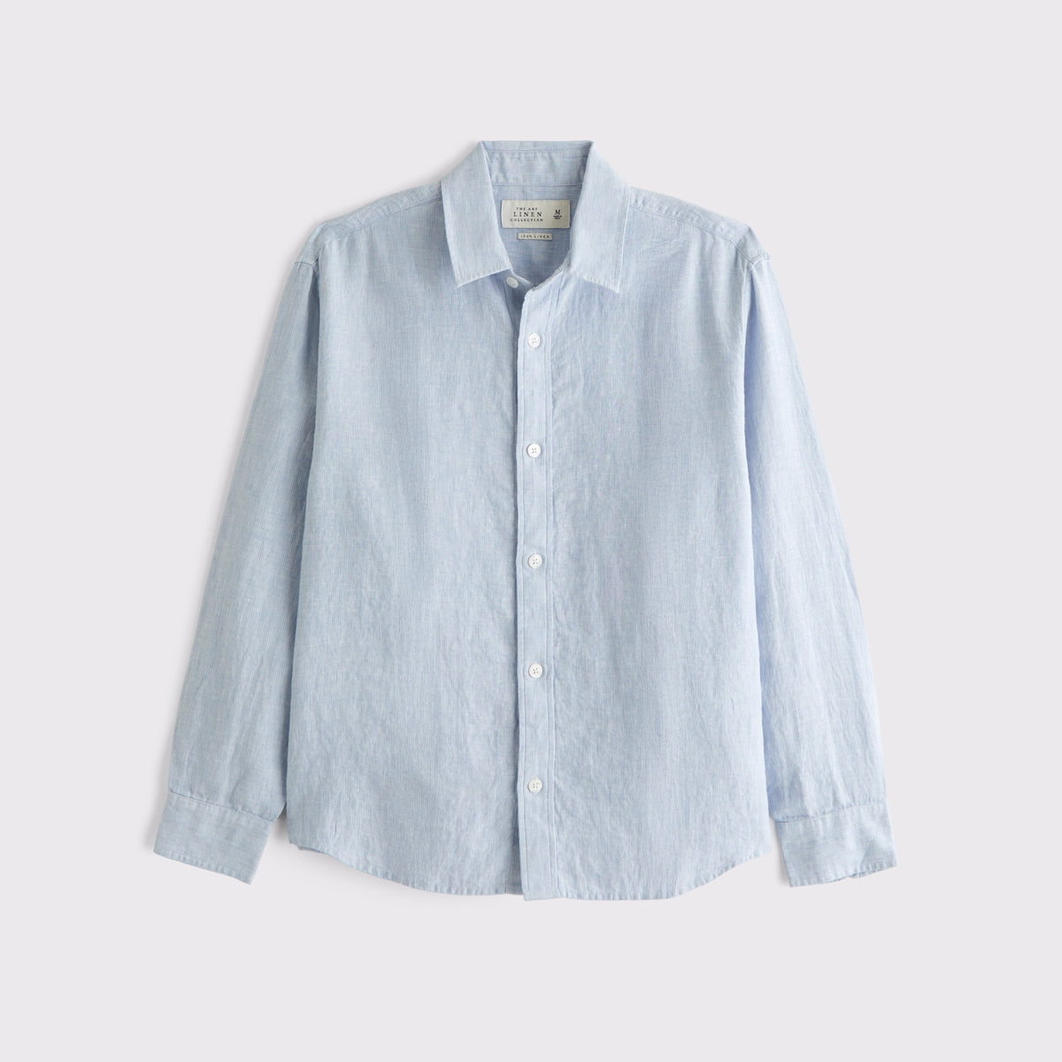 Abercrombie 100% Linen Button-Up Shirt