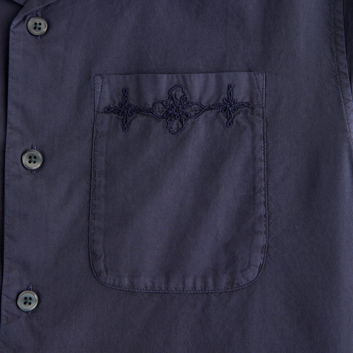 Abercrombie Embroidered Eyelet Shirt