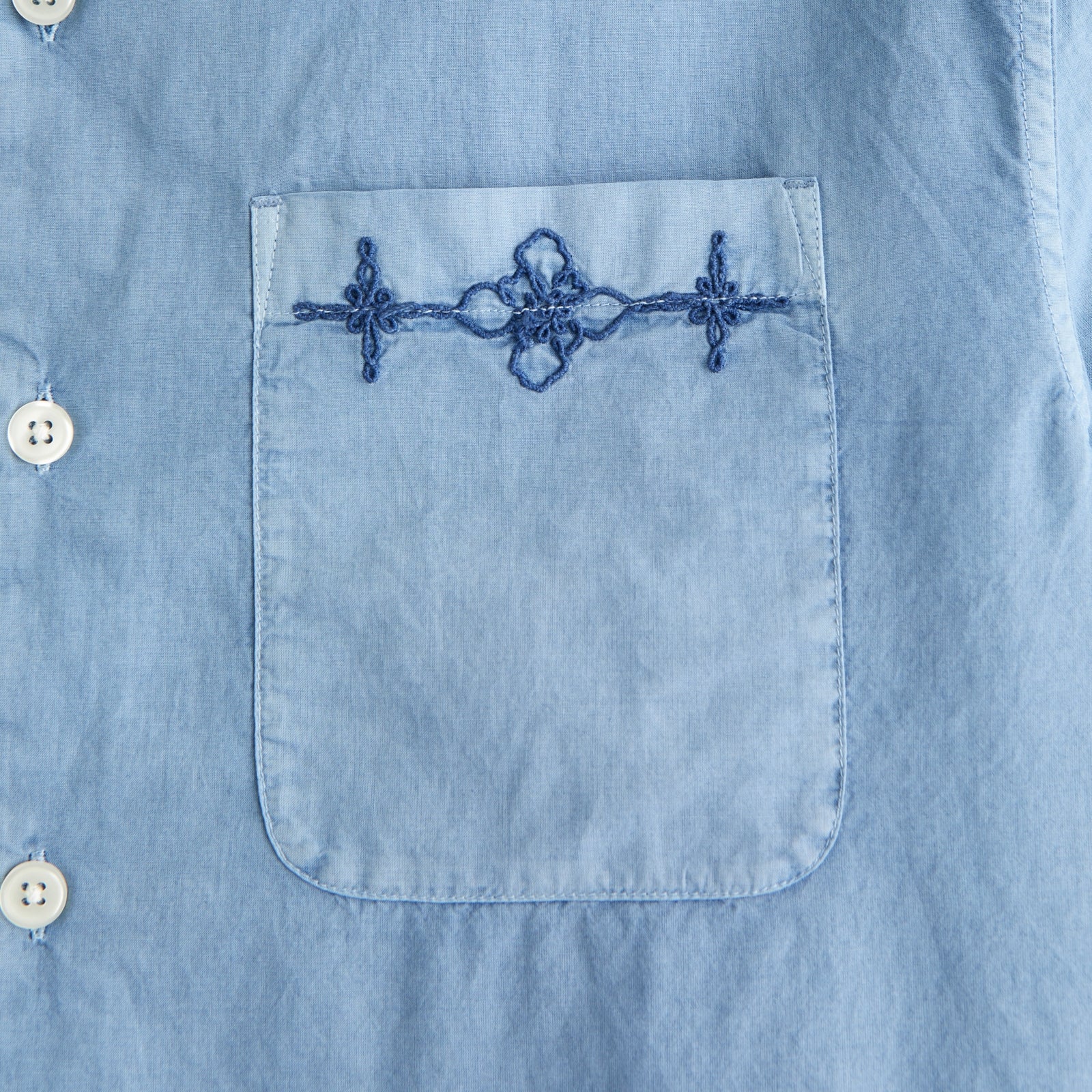 Abercrombie Embroidered Eyelet Shirt