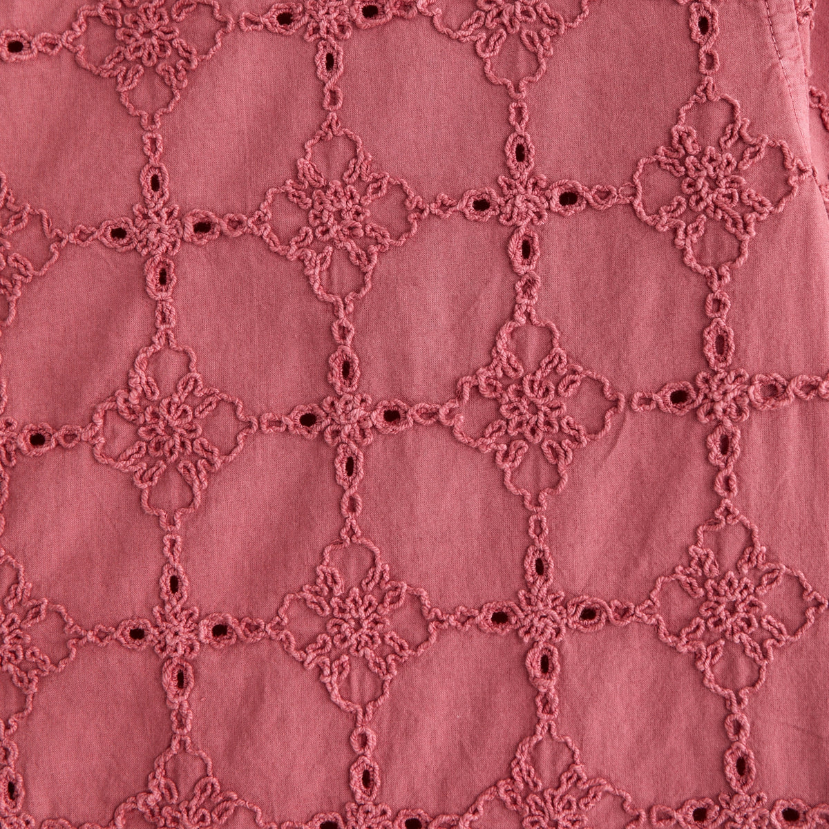 Abercrombie Embroidered Eyelet Shirt