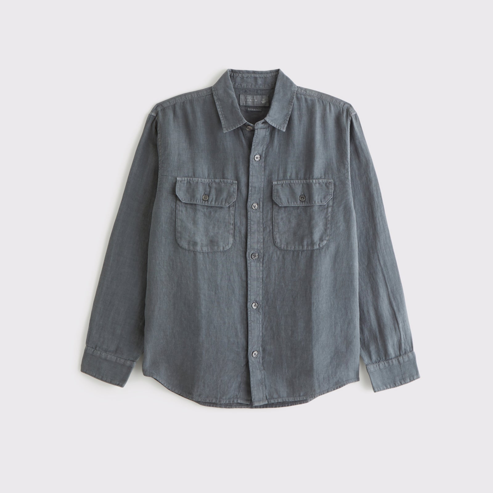 Abercrombie 100% Linen 2-Pocket Shirt