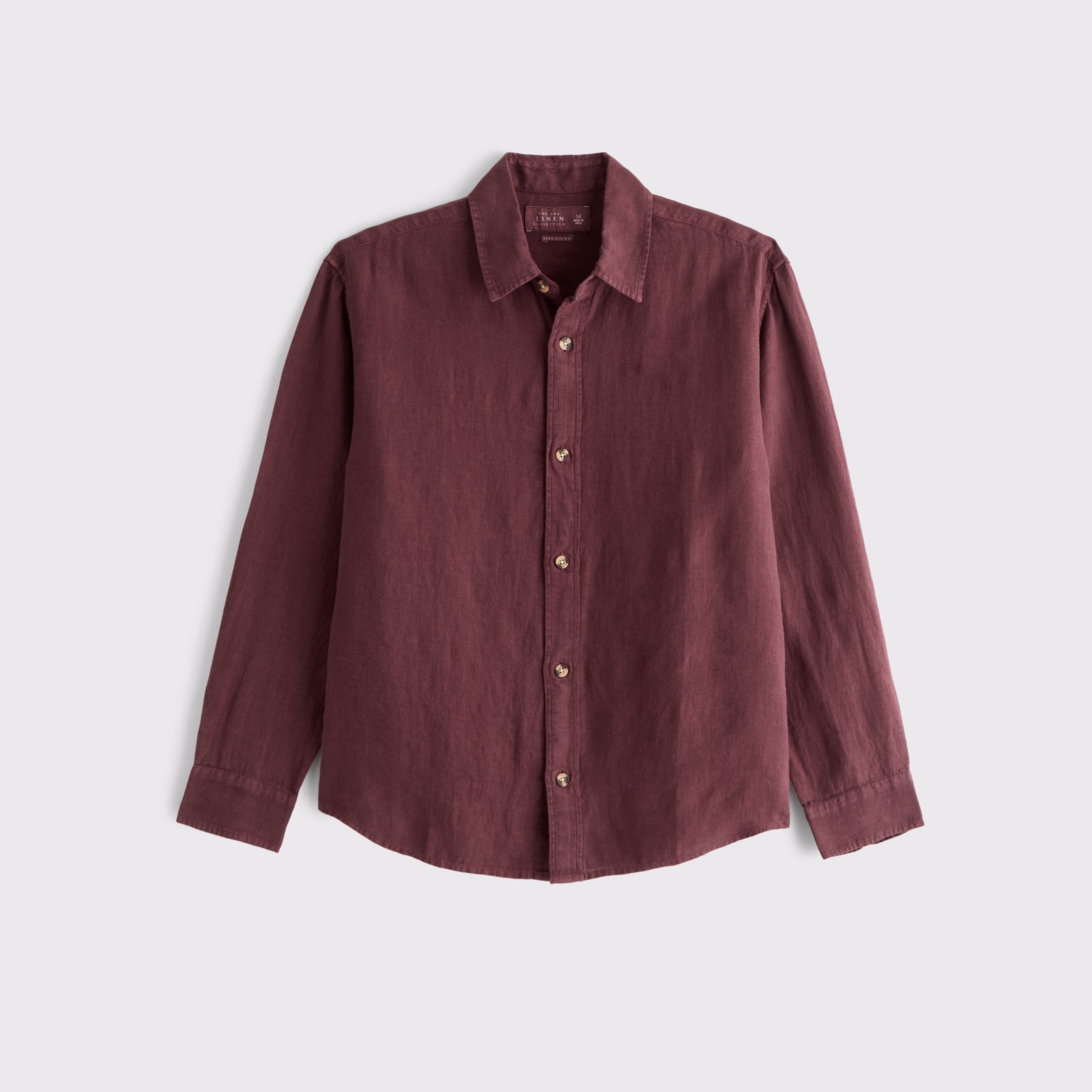 Abercrombie 100% Linen Button-Up Shirt