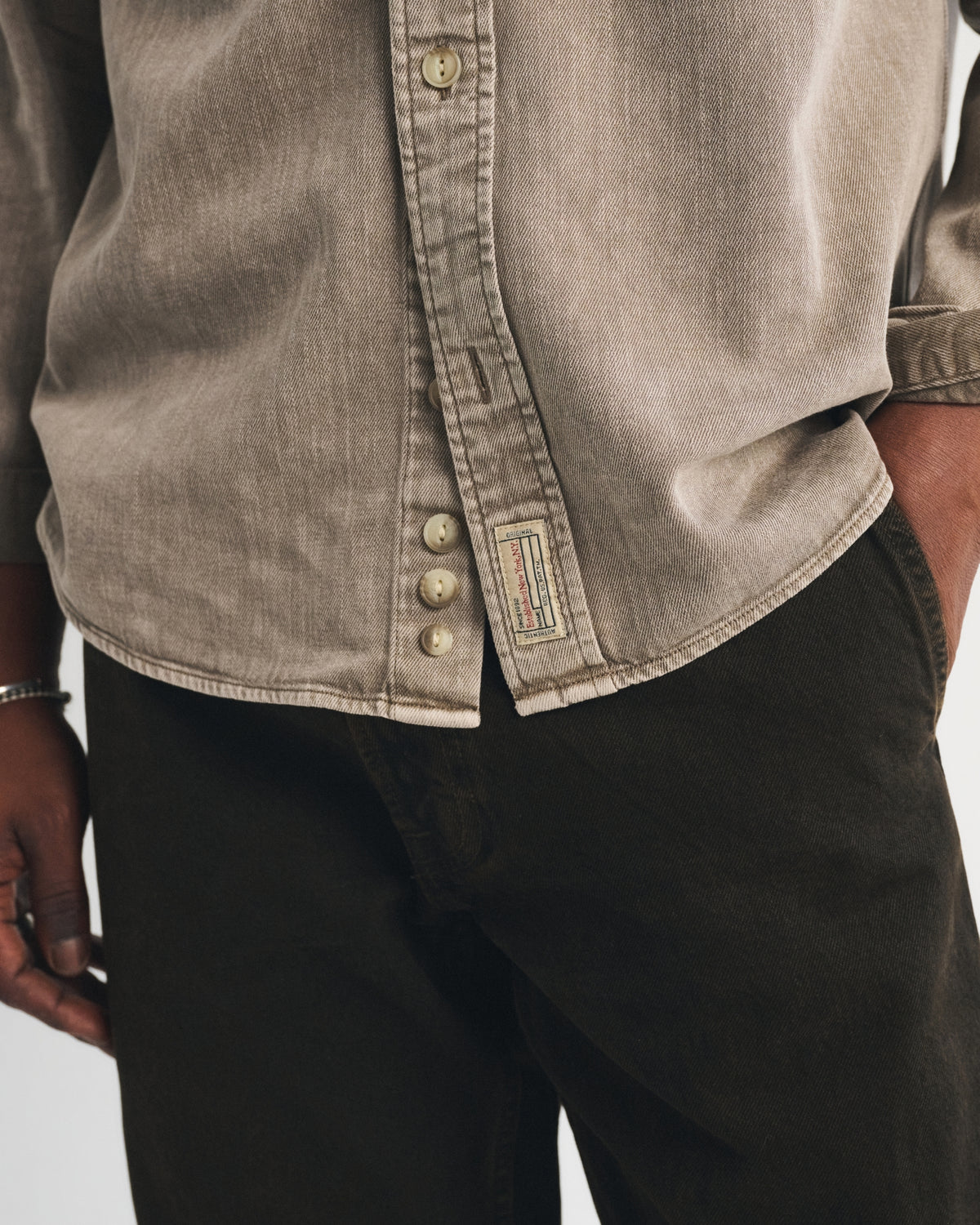 Abercrombie Denim Button-Up Shirt