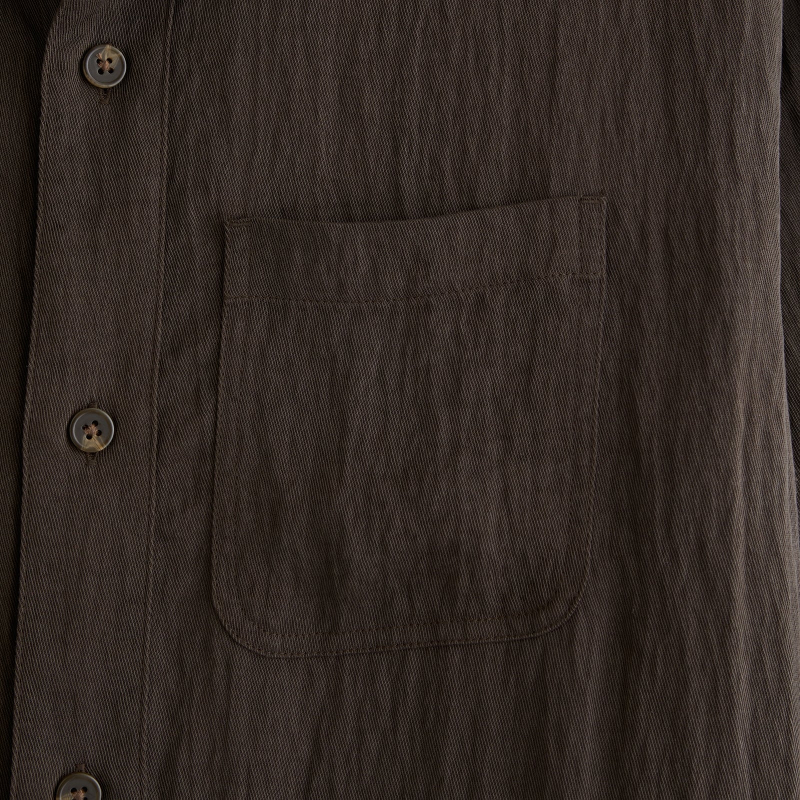 Abercrombie Lyocell-Blend Button-Up Shirt