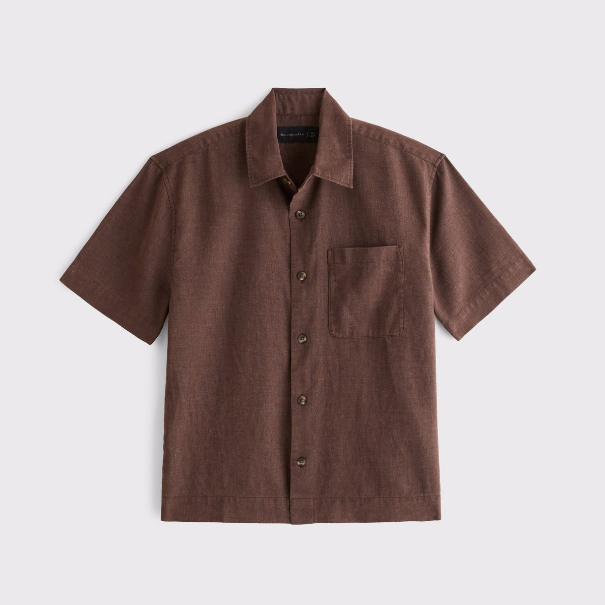 Abercrombie Point Collar Button-Up Shirt