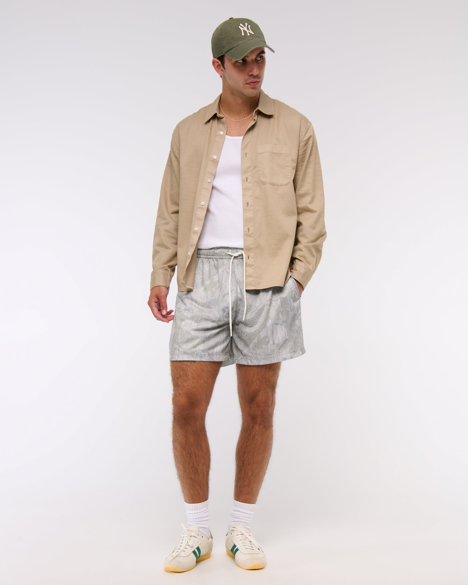 Abercrombie Retro Mesh Short
