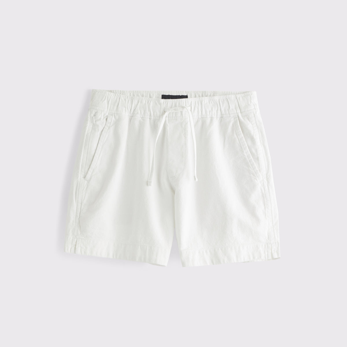 Abercrombie Linen Blend Pull-On Short