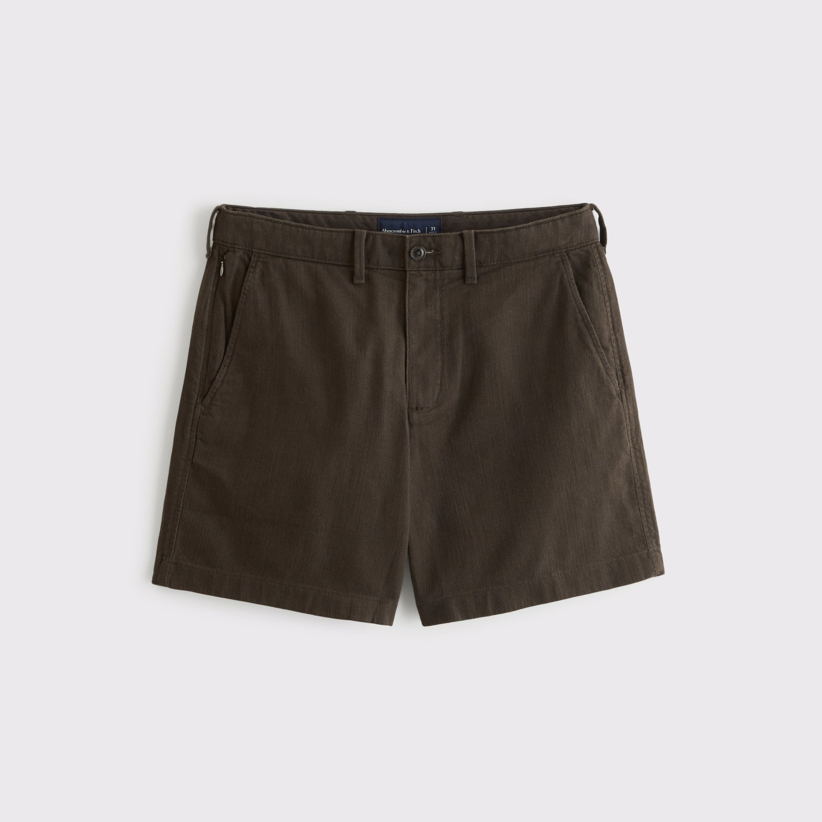 Abercrombie 100% Cotton Plainfront Short