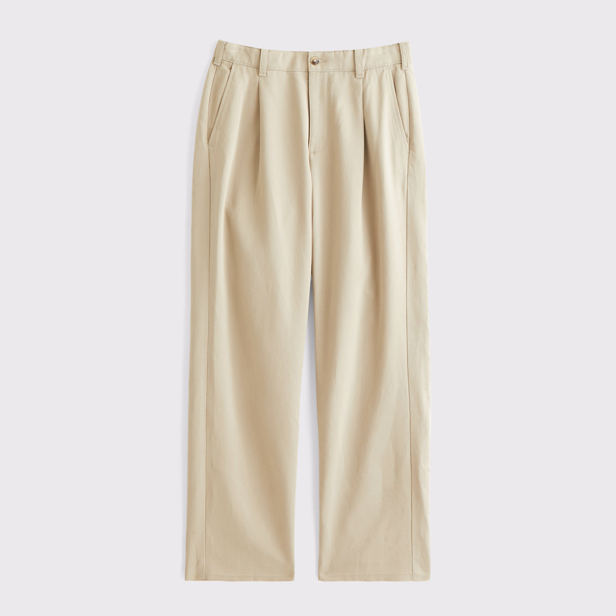 Abercrombie Relaxed Pleated Chino