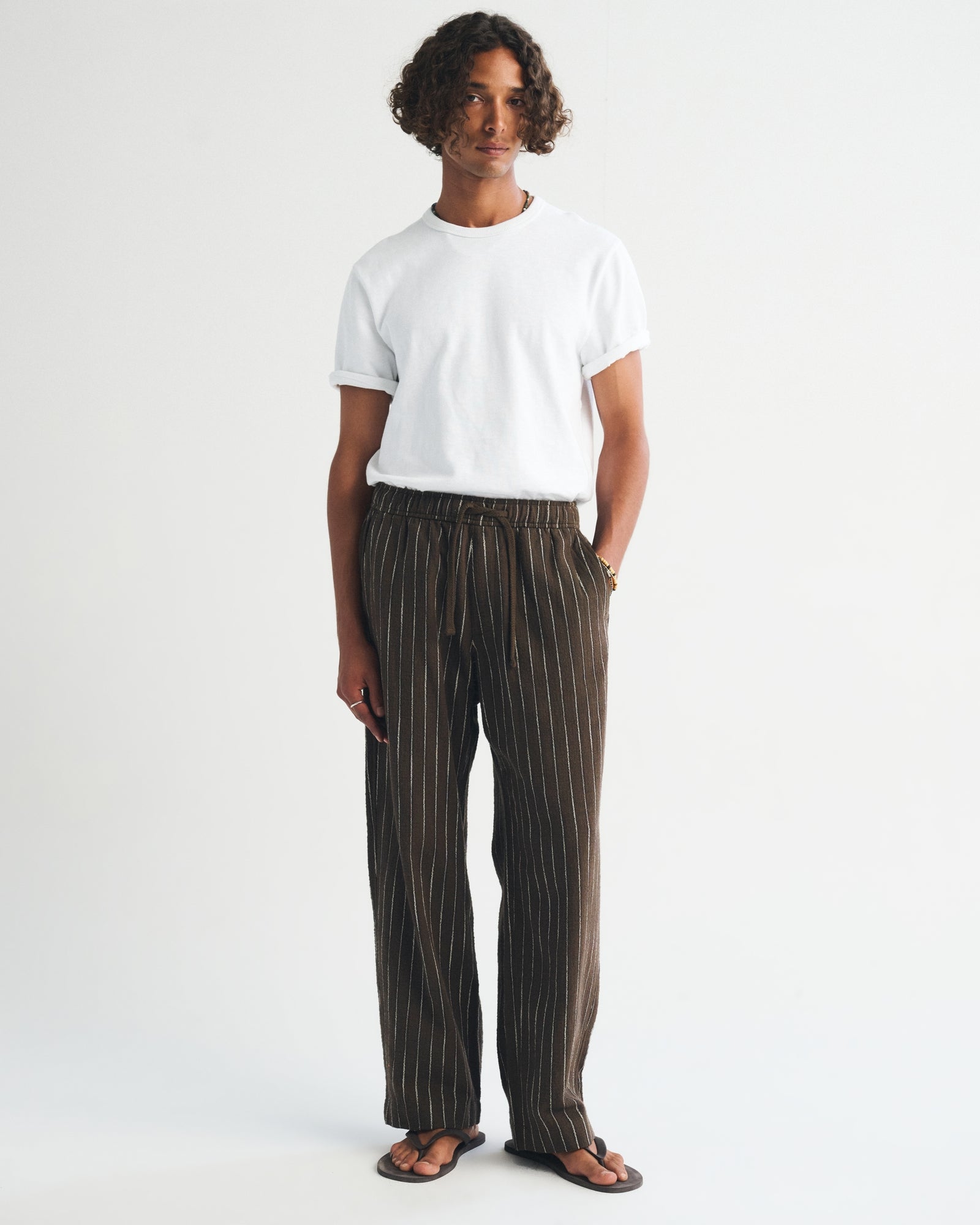 Abercrombie Textured Baggy Pull-On Pant