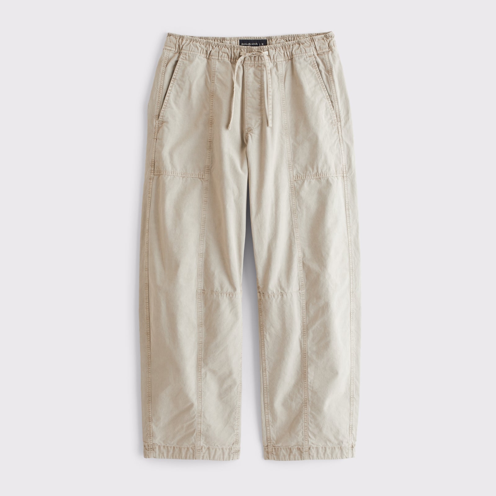 Abercrombie 100% Cotton Pull-On Barrel Pant
