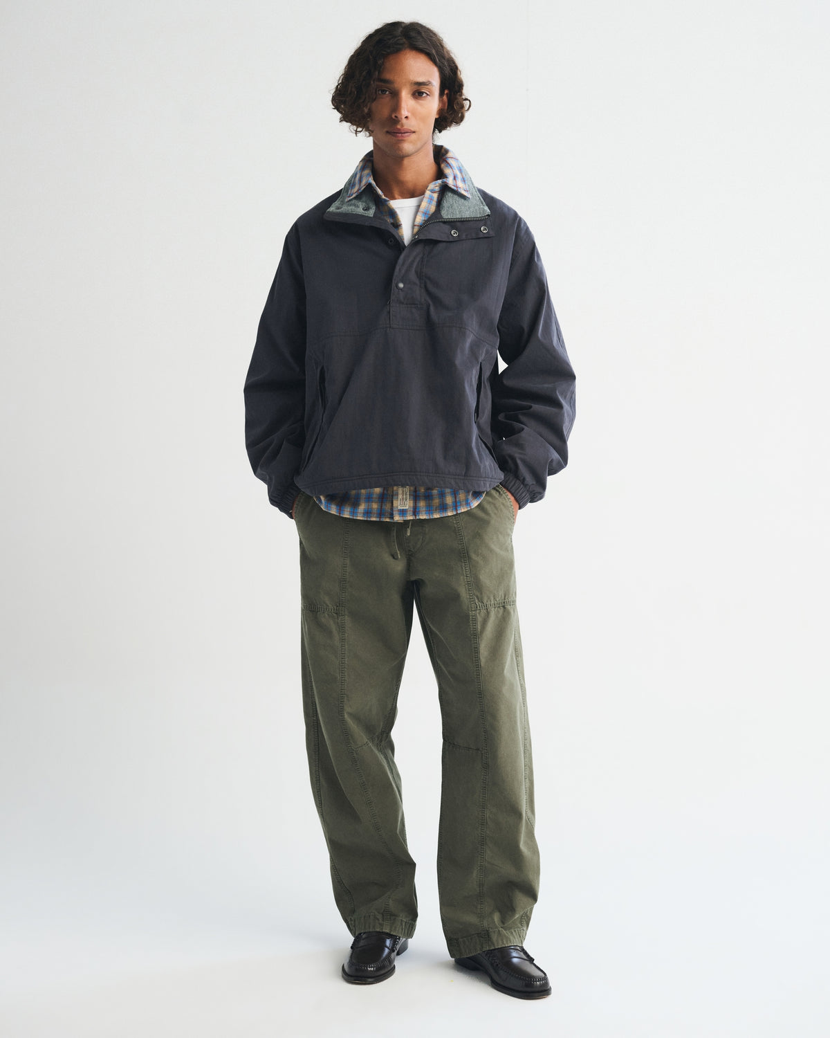 Abercrombie 100% Cotton Pull-On Barrel Pant
