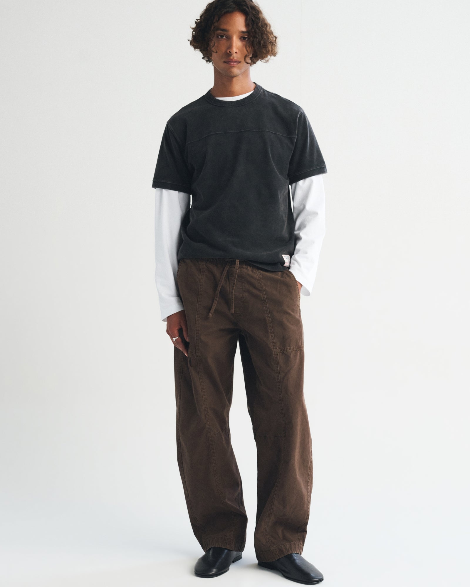Abercrombie 100% Cotton Pull-On Barrel Pant
