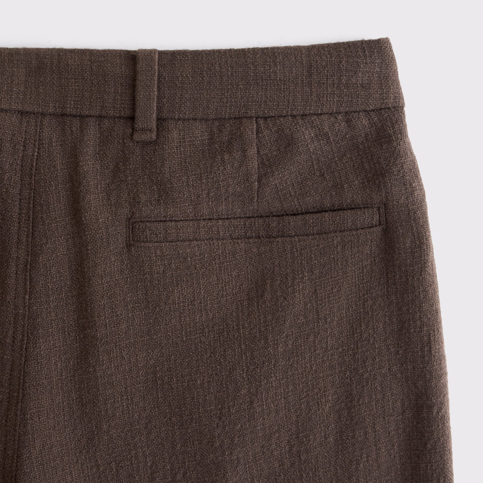 Abercrombie 100% Cotton Textured Baggy Trouser