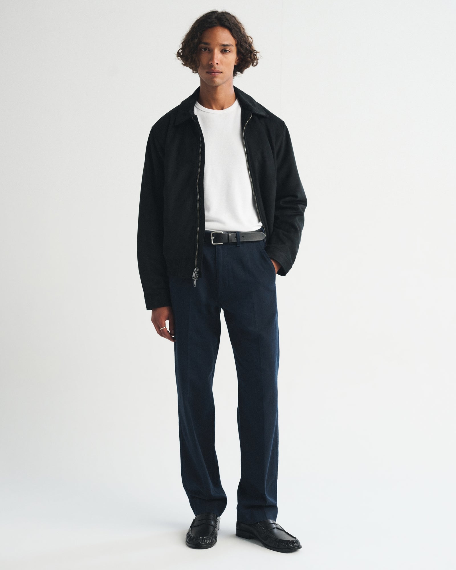 Abercrombie 100% Cotton Relaxed Straight Trouser