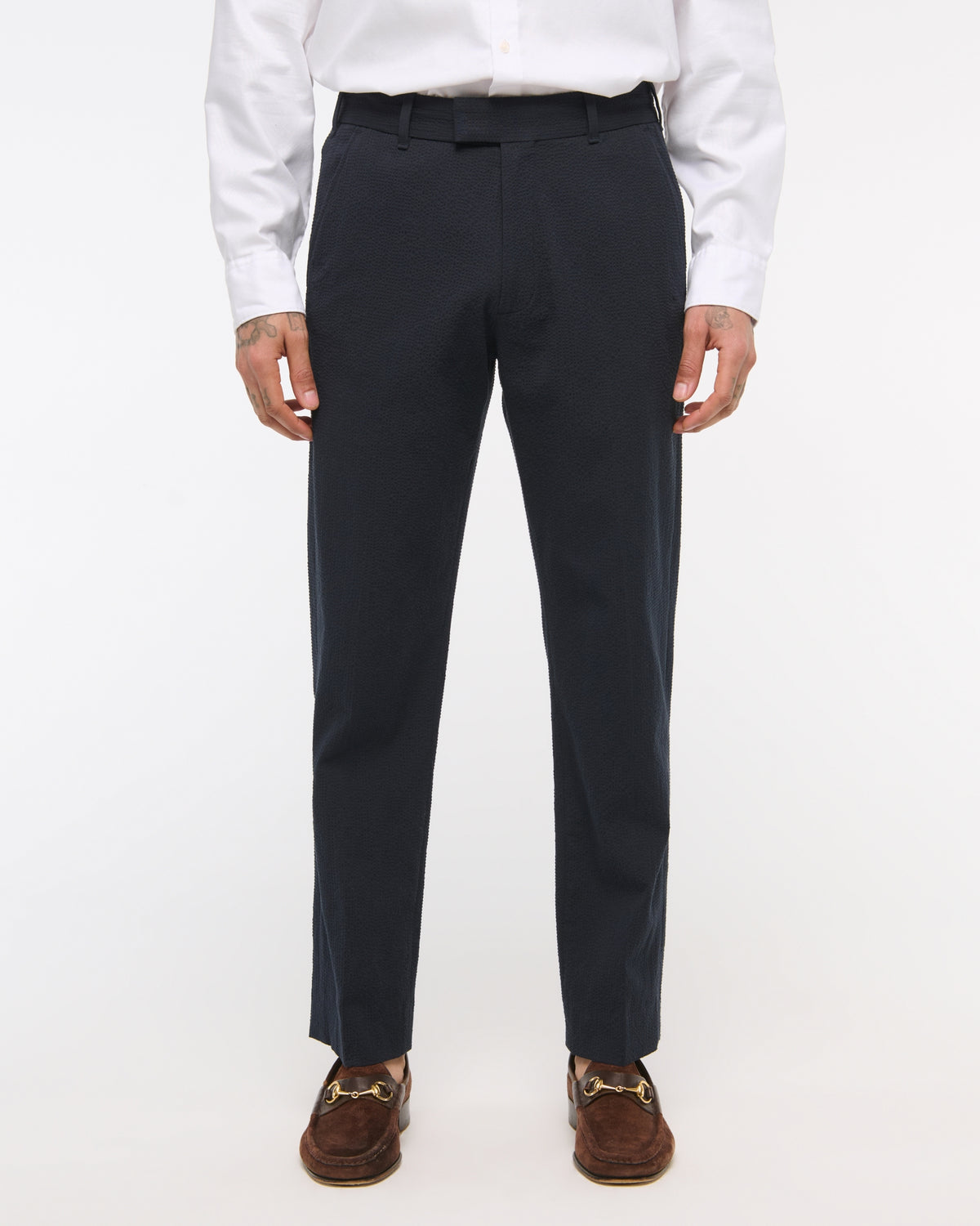 Abercrombie the A&F Collins Slim Seersucker Suit Pant