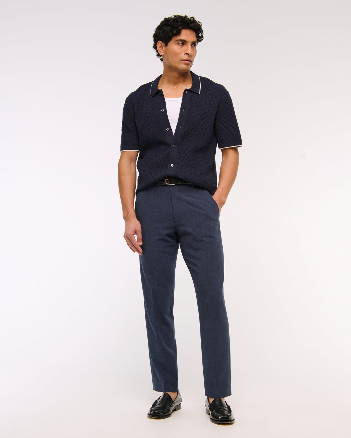 Abercrombie A&F Collins Slim Suit Pant