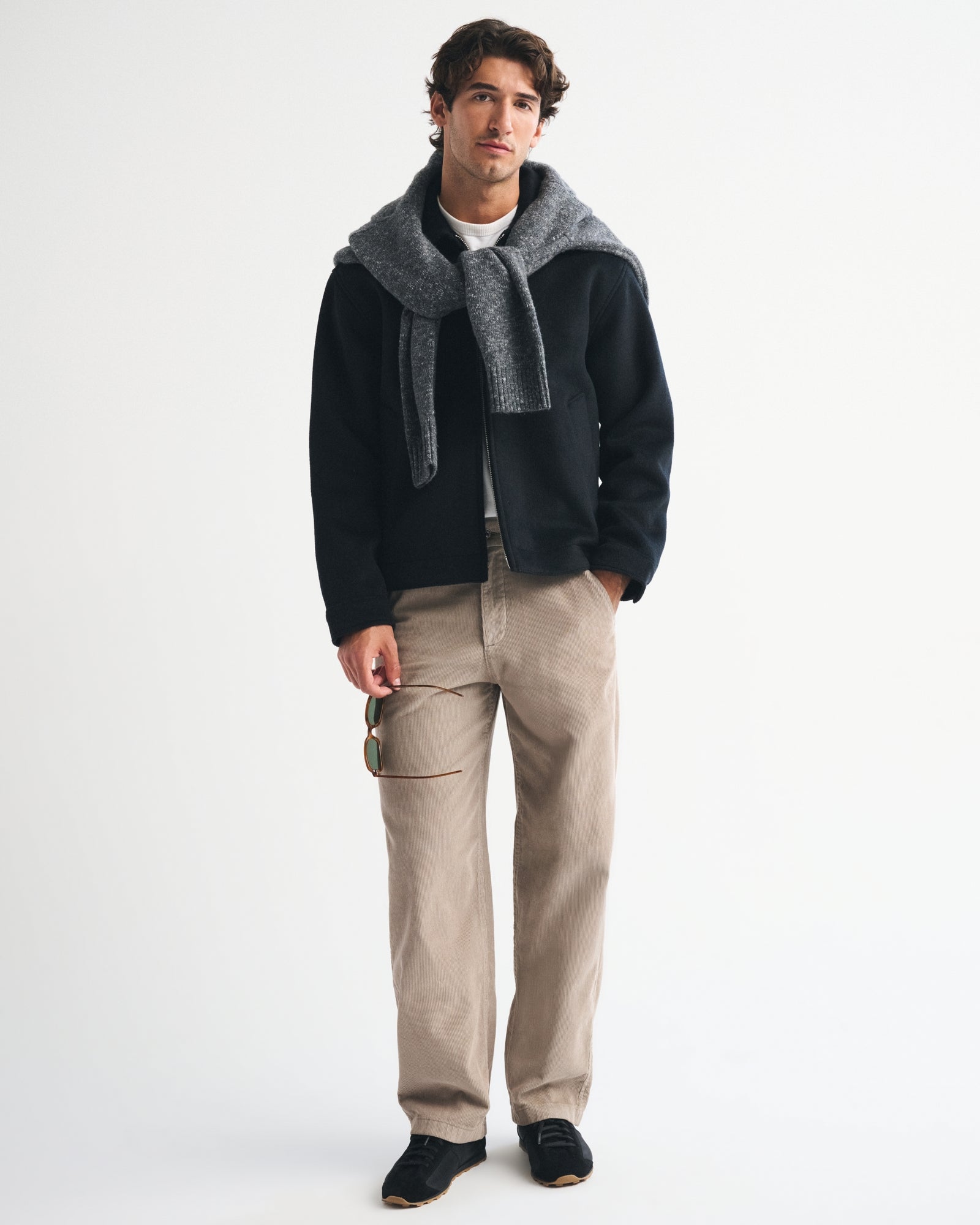 Abercrombie Corduroy Baggy Trouser