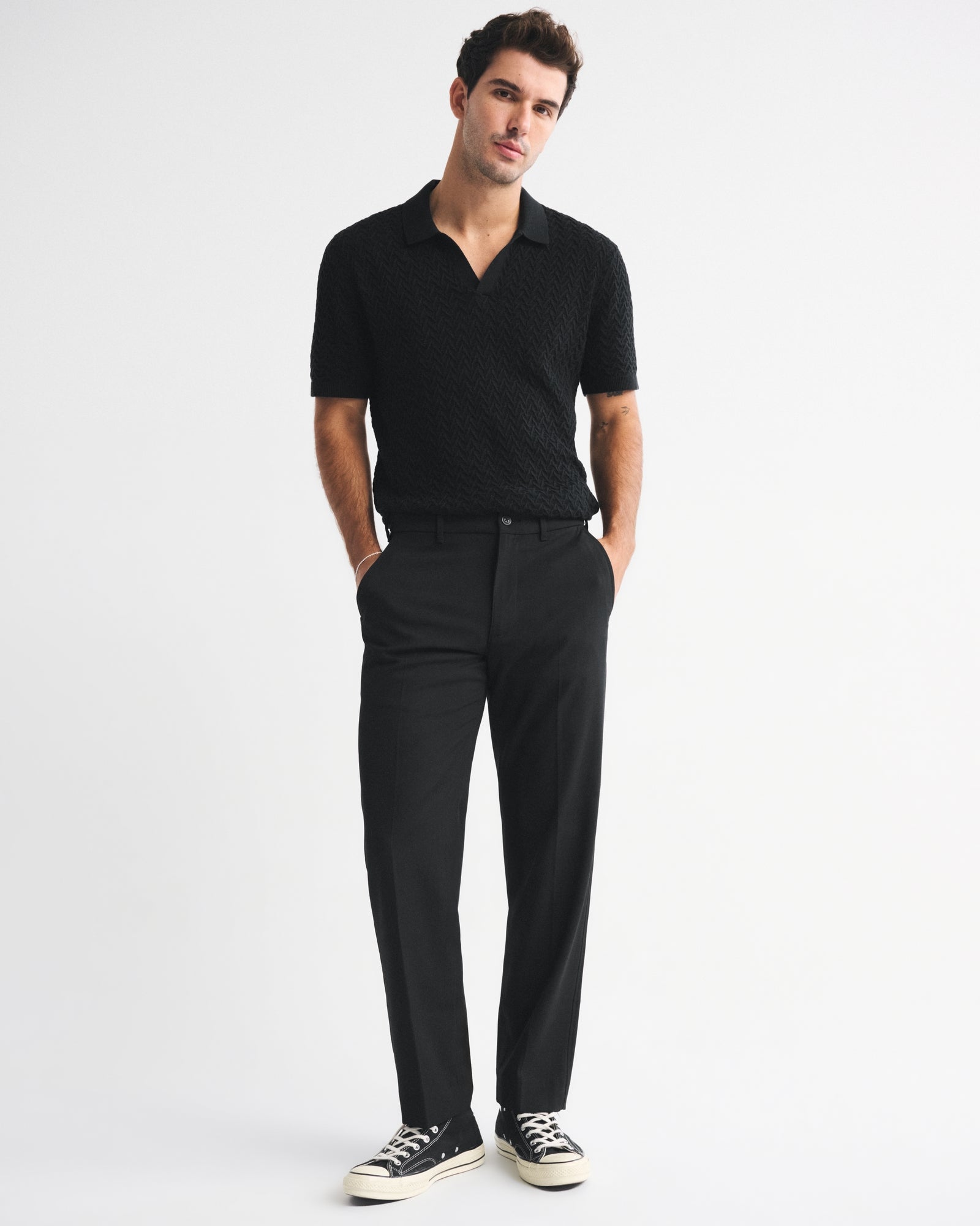Abercrombie Menswear Relaxed Straight Trouser