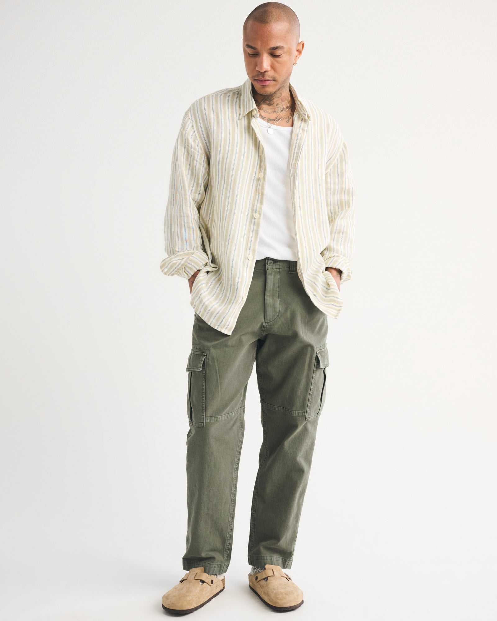 Abercrombie Loose Clean Cargo Pant