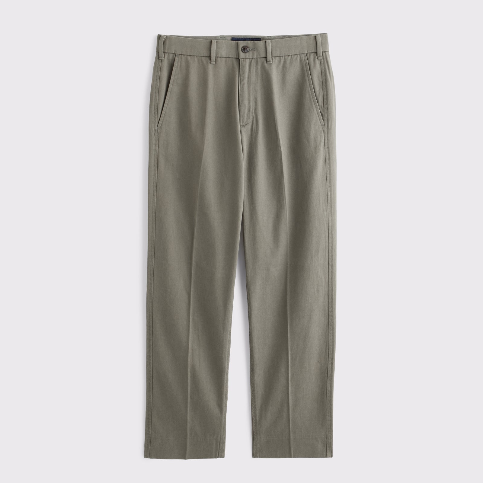 Abercrombie Cotton-Blend Relaxed Straight Trouser