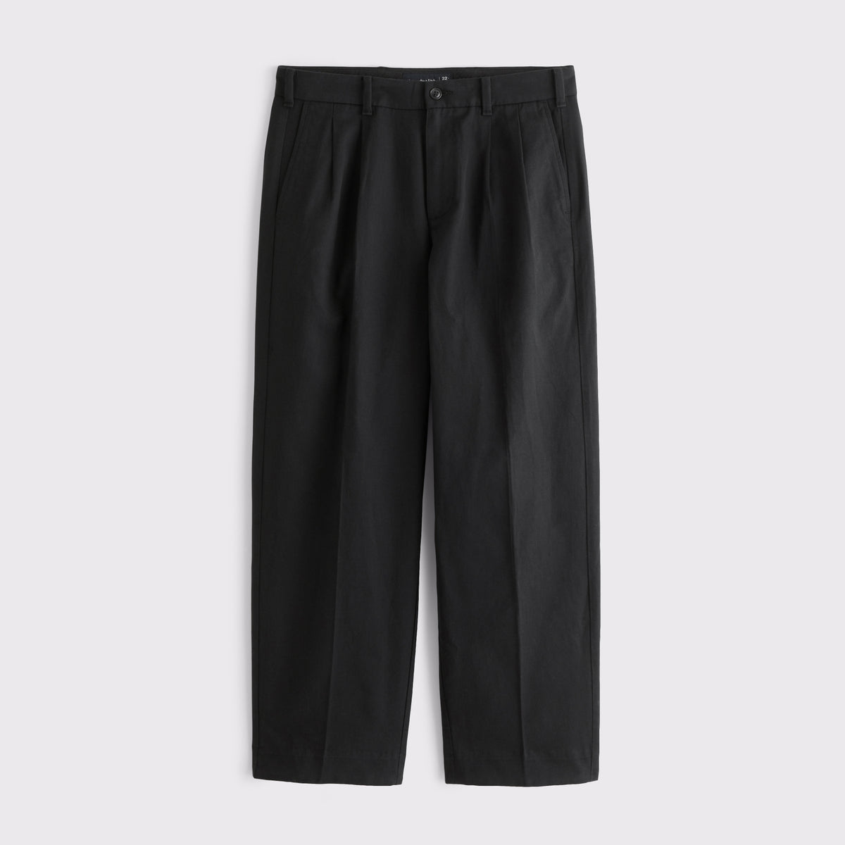 Abercrombie Cotton-Blend Pleated Baggy Trouser