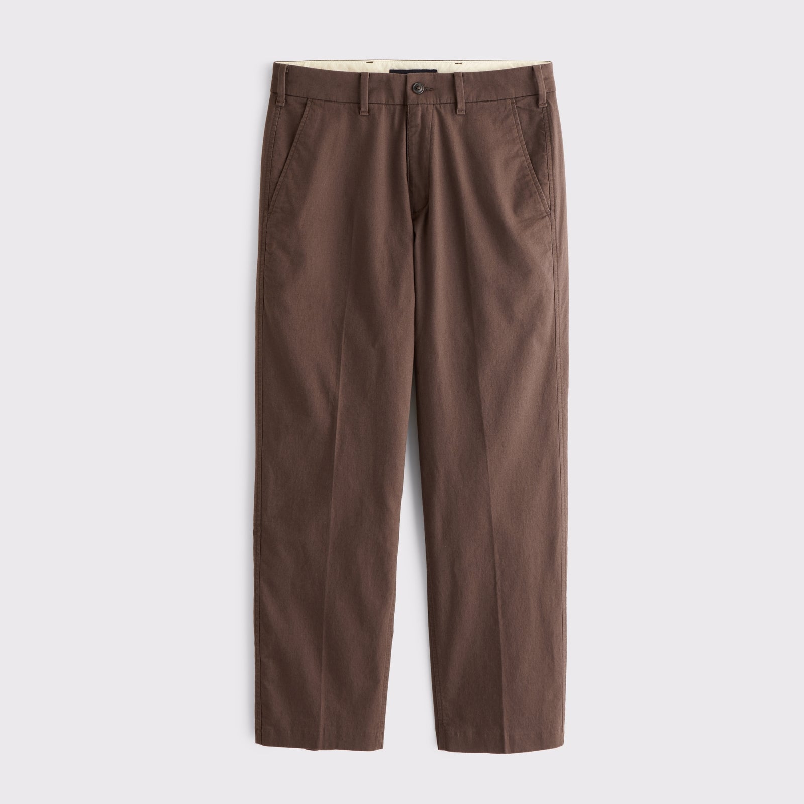 Abercrombie Tailored Linen-Blend Relaxed Straight Trouser