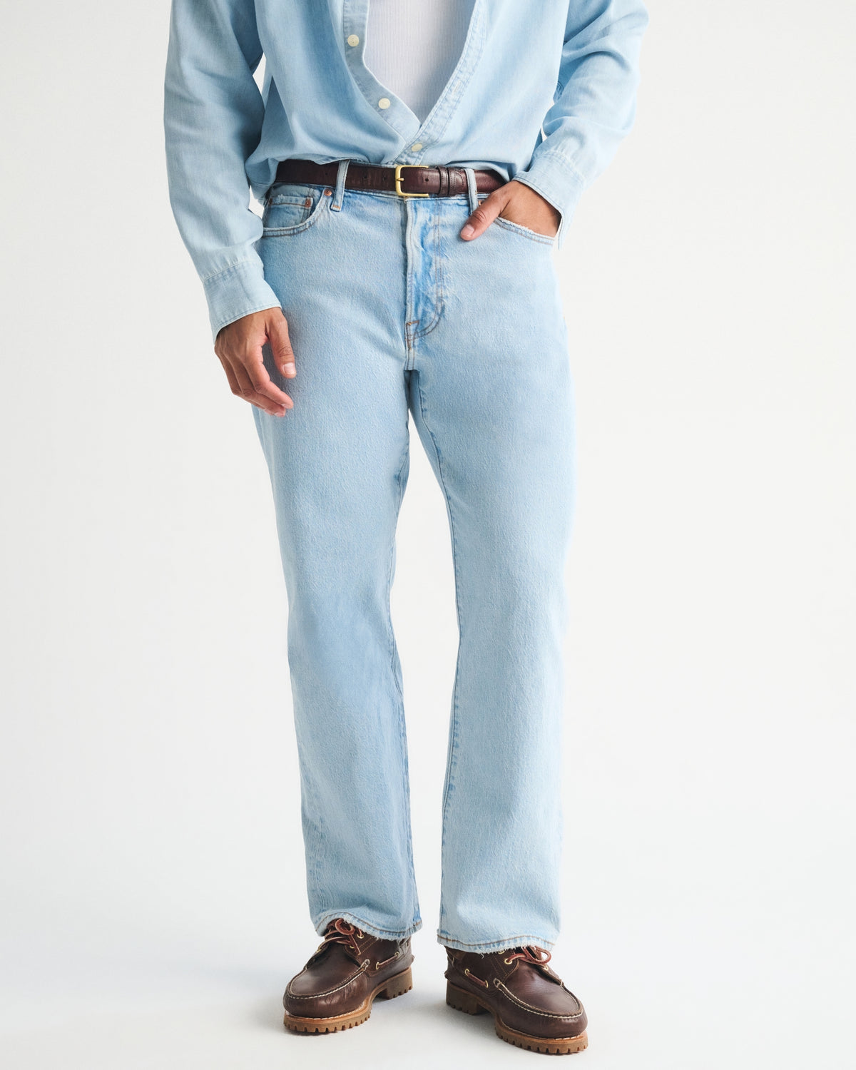 Abercrombie Athletic Relaxed Straight Jean