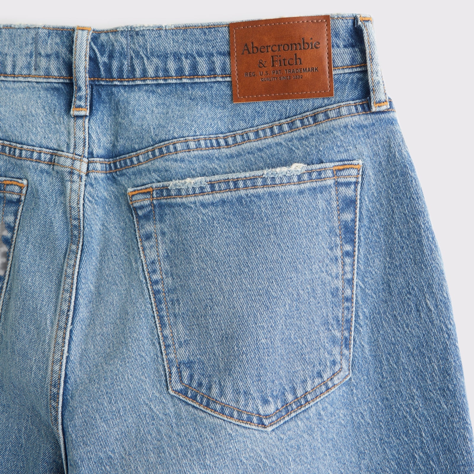 Abercrombie Athletic Relaxed Straight Jean