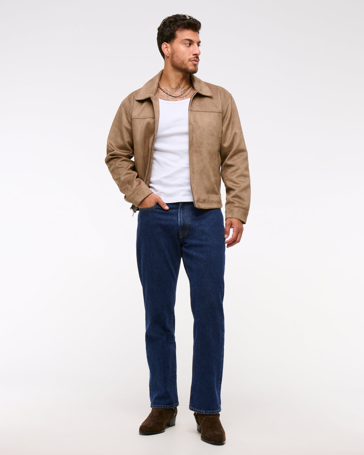 Abercrombie Athletic Relaxed Straight Jean