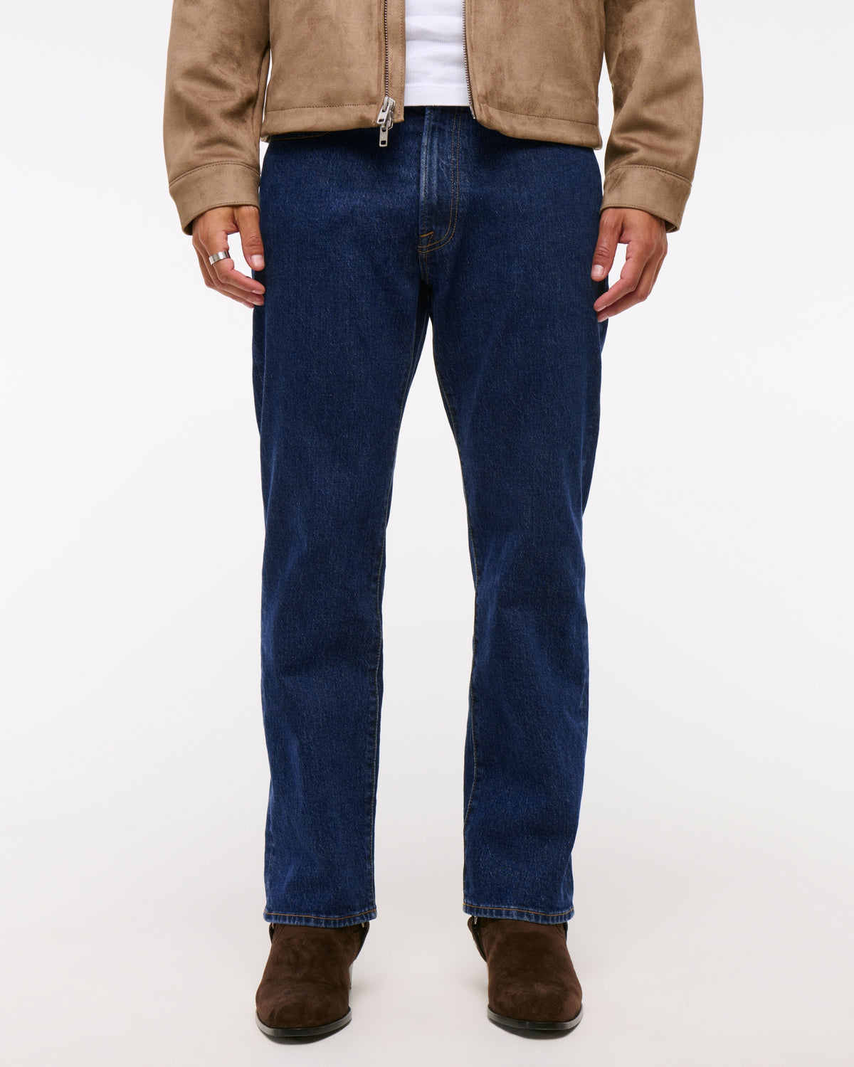 Abercrombie Athletic Relaxed Straight Jean