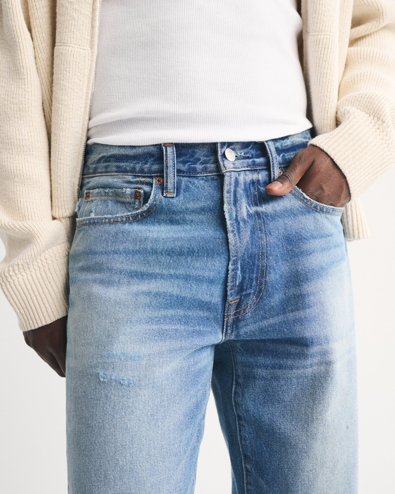 Abercrombie Relaxed Straight Jean