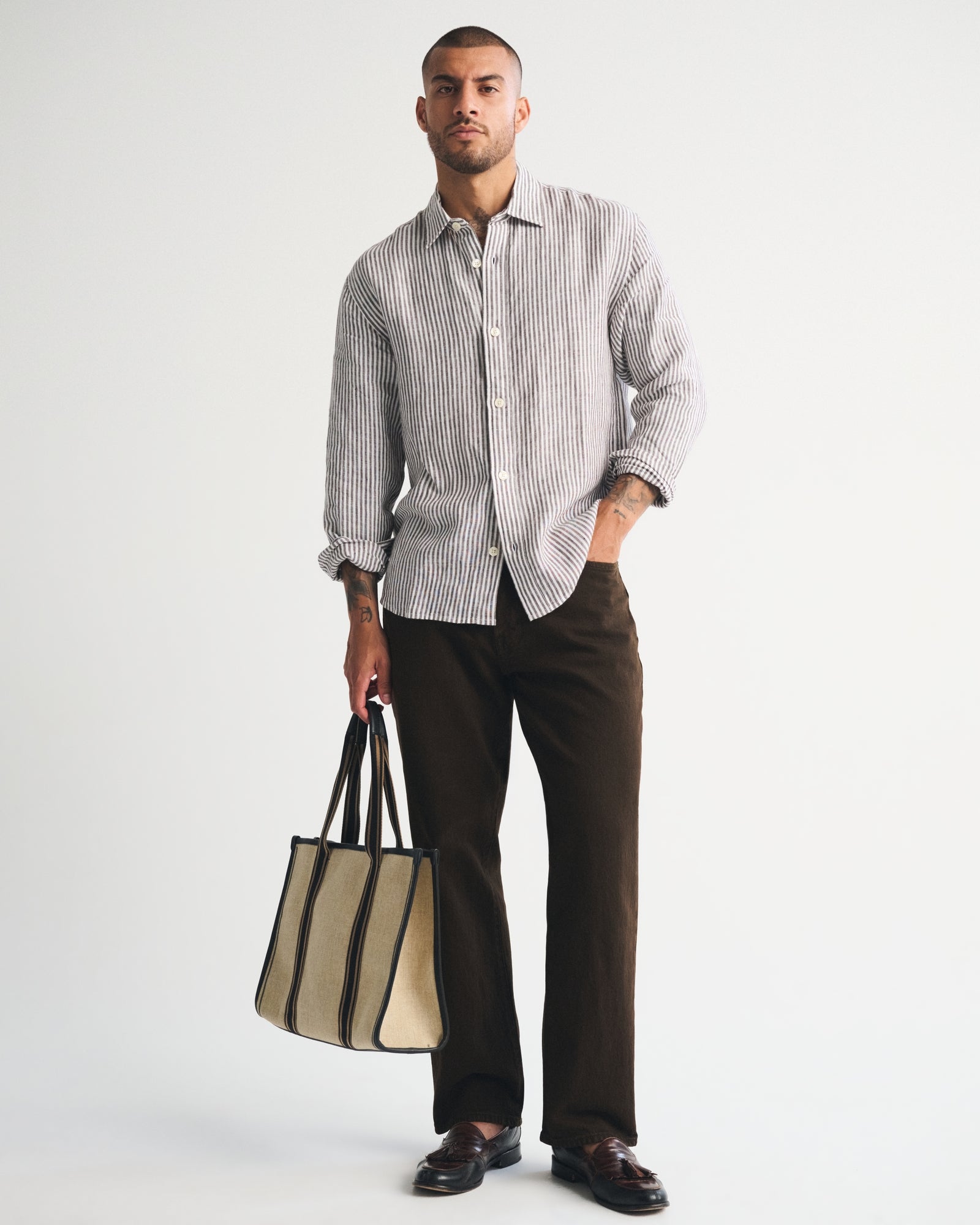 Abercrombie Athletic Relaxed Straight Jean